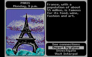 Where in the World is Carmen Sandiego? for IBM PC/Compatibles - Welcome to Paris!