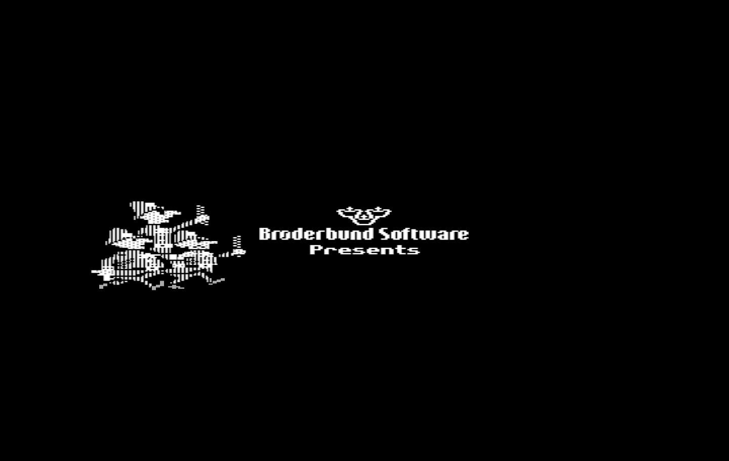 Where in the World is Carmen Sandiego? IBM PC/Compatibles Screenshot: The police chase the suspect!