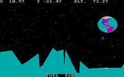 Out on a LEM for IBM PC/Compatibles - Approaching the landing site...