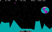 Out on a LEM for IBM PC/Compatibles - Game start.