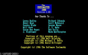 Chessmaster 2000, The for IBM PC/Compatibles - Game credits are shown when you quit the game.