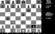 Chessmaster 2000, The for IBM PC/Compatibles - Playing a game with the 2D board.