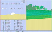 Championship Golf: The Great Courses of the World - Volume One: Pebble Beach for IBM PC/Compatibles - I'm in the sand!