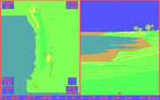 Championship Golf: The Great Courses of the World - Volume One: Pebble Beach for IBM PC/Compatibles - The famous 18th hole.