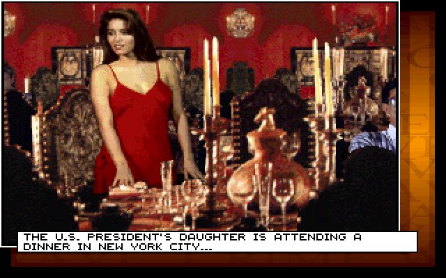 Crime Wave IBM PC/Compatibles Screenshot: Introduction, continued...