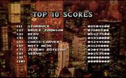 Crime Wave for IBM PC/Compatibles - High scores.