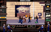 Crime Wave for IBM PC/Compatibles - Enemies attack from all directions...