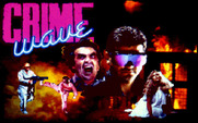 Crime Wave for IBM PC/Compatibles - Title screen.