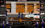Crime Wave for IBM PC/Compatibles - Looks like a dangerous part of town.