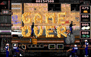 Crime Wave for IBM PC/Compatibles - Game over.