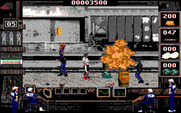 Crime Wave for IBM PC/Compatibles - One enemy destroyed, many to go!