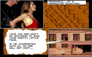 Crime Wave for IBM PC/Compatibles - Meanwhile, at a warehouse downtown...