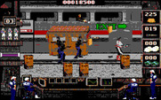 Crime Wave for IBM PC/Compatibles - Here's the exit for the first level...
