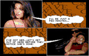 Crime Wave for IBM PC/Compatibles - Intro; the presidents daughter is kidnapped!