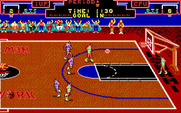 Double Dribble for IBM PC/Compatibles - Attempted a shot, but missed!