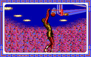 Double Dribble for IBM PC/Compatibles - He scores!