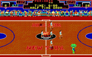 Double Dribble for IBM PC/Compatibles - Halftime show ending, everyone is leaving...