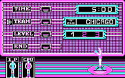 Double Dribble for IBM PC/Compatibles - The main game menu.