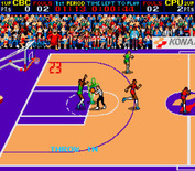 Double Dribble for Arcade - Throw in.