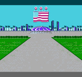 Double Dribble for NES / Famicom - The national anthems play...
