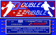 Double Dribble for Amiga - Title screen.