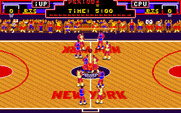Double Dribble for Amiga - Game start.