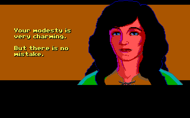 Loom IBM PC/Compatibles Screenshot: I've been mistaken for a wizard...