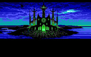 Loom for IBM PC/Compatibles - Caught, and being flown to this suspicious looking island!