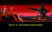 Loom for IBM PC/Compatibles - Welcome to the Guild of Blacksmiths!