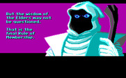 Loom for IBM PC/Compatibles - The Eleders don't like to be questioned...