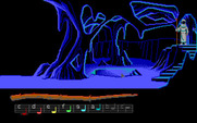 Loom for IBM PC/Compatibles - Lost in a cave...
