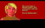 Loom for IBM PC/Compatibles - Introducing Rusty Nailbender...