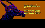 Loom for IBM PC/Compatibles - This dragon doesn't like fire...