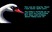 Loom for IBM PC/Compatibles - Talking with a swan...