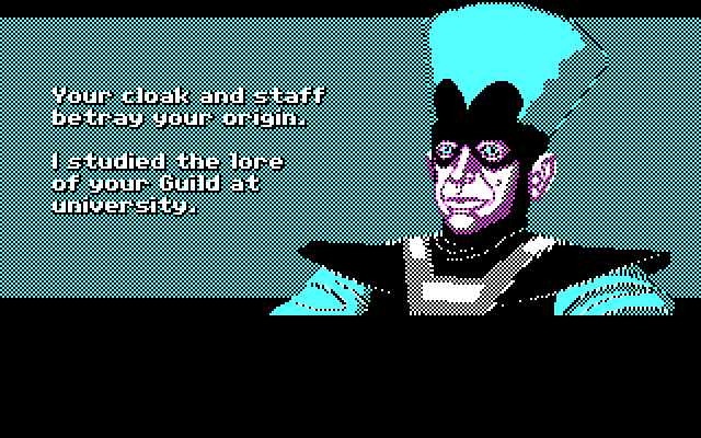 Loom IBM PC/Compatibles Screenshot: I fell into his trap!