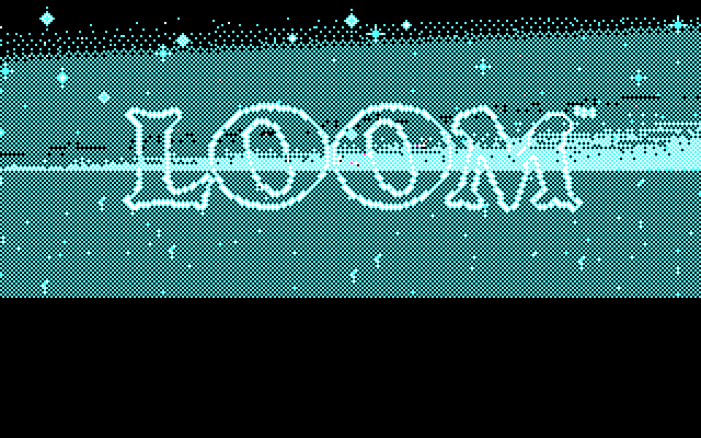 Loom IBM PC/Compatibles Screenshot: Title screen.