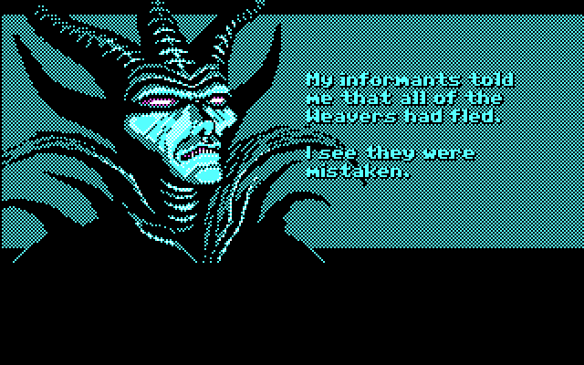 Loom IBM PC/Compatibles Screenshot: Enter Chaos...
