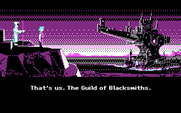 Loom for IBM PC/Compatibles - This is the Guild of Blacksmiths.