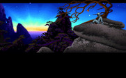 Loom for IBM PC/Compatibles - The game begins at the top of the mountain here...