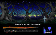 Loom for IBM PC/Compatibles - Exploring the forest.