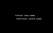 Super Contra for IBM PC/Compatibles - Start a new game, or continue?