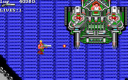Super Contra for IBM PC/Compatibles - A large boss in level 2.