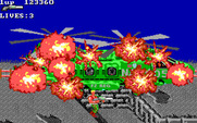 Super Contra for IBM PC/Compatibles - Helicopter destroyed...