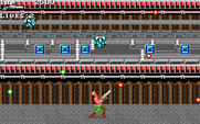 Super Contra for IBM PC/Compatibles - Watch out for attacks from above...