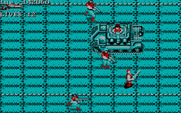 Super Contra for IBM PC/Compatibles - You can attempt to destroy these tanks, or just avoid them...