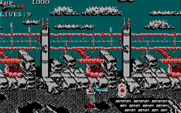 Super Contra for IBM PC/Compatibles - Game start.