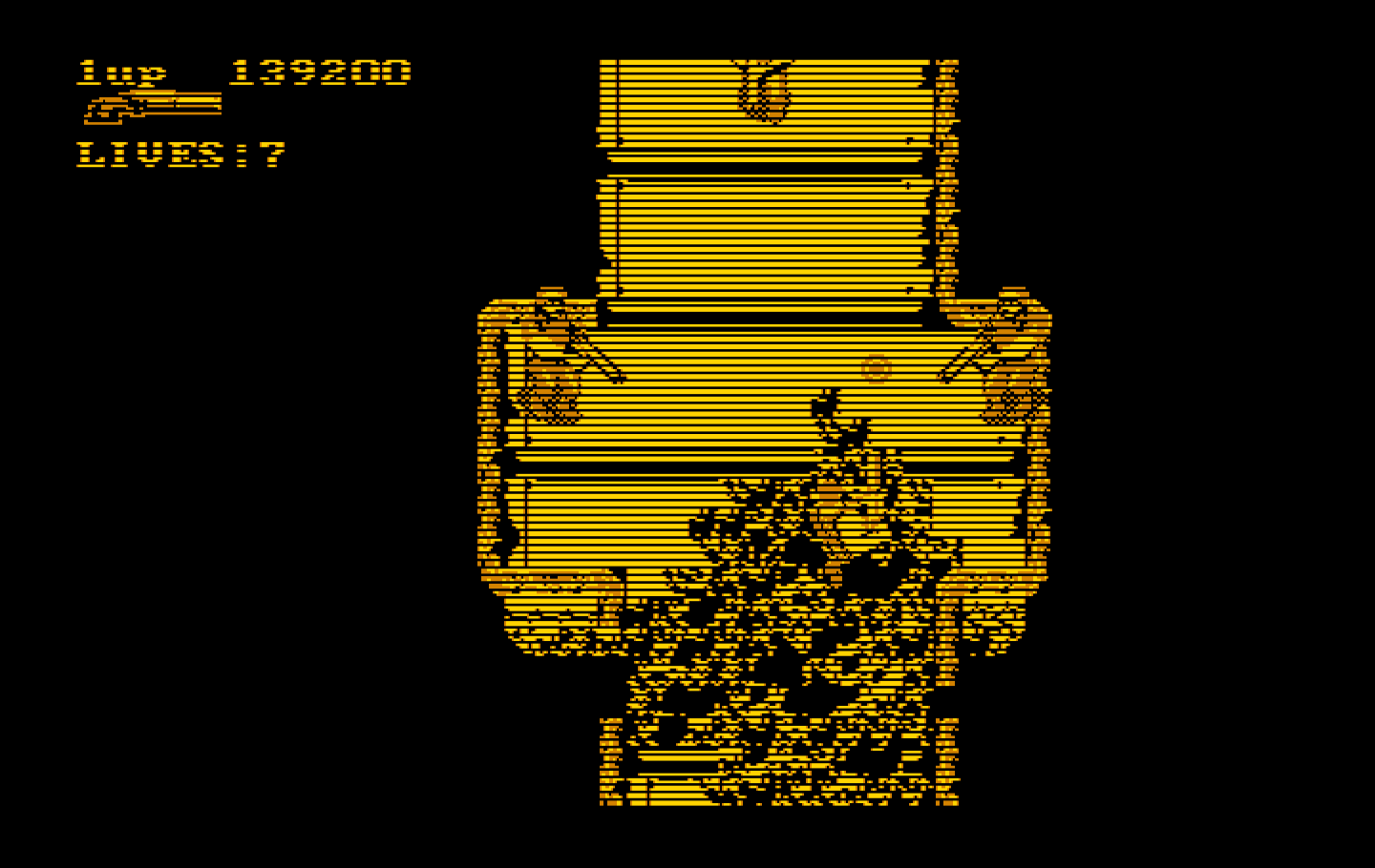 Super Contra IBM PC/Compatibles Screenshot: These narrow passages are difficult...