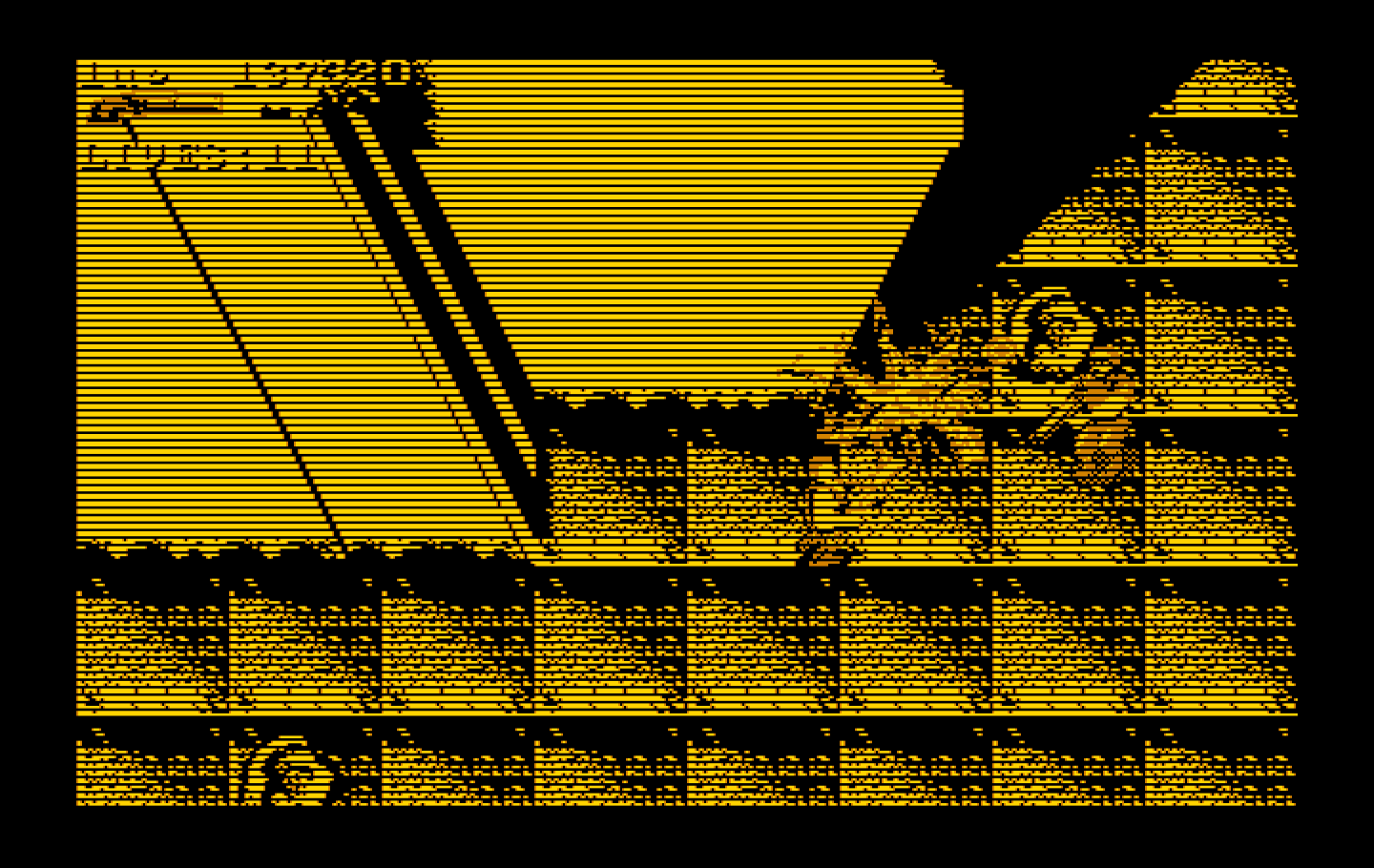 Super Contra IBM PC/Compatibles Screenshot: Start of level 2.