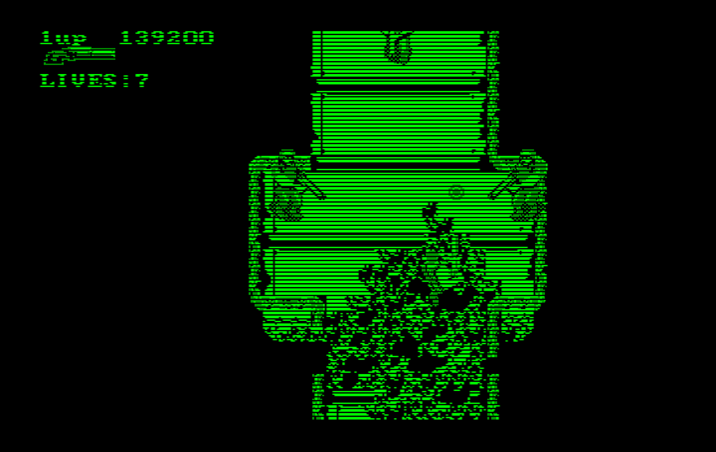 Super Contra IBM PC/Compatibles Screenshot: These narrow passages are difficult...