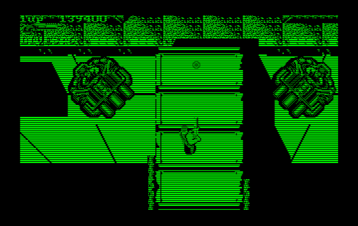 Super Contra IBM PC/Compatibles Screenshot: Don't get caught in the crossfire!